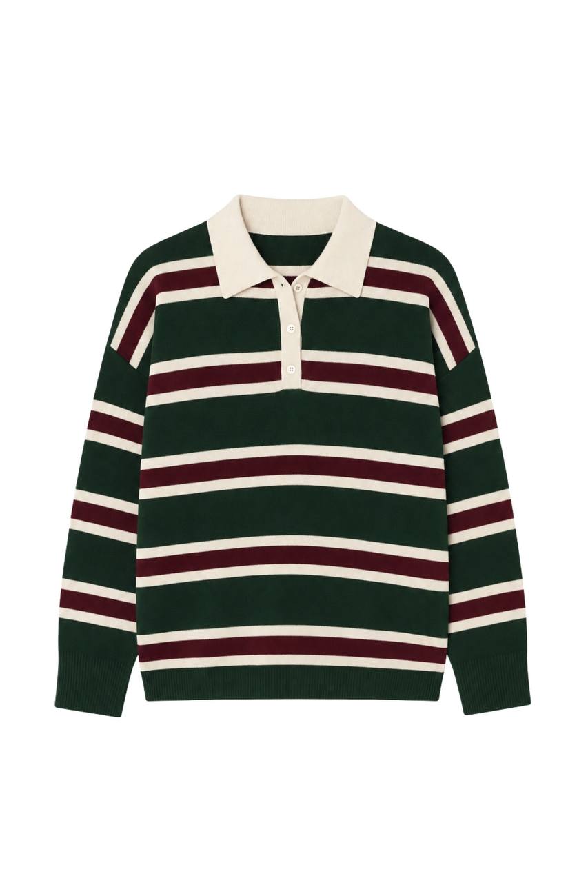 The Fine Stripe Polo