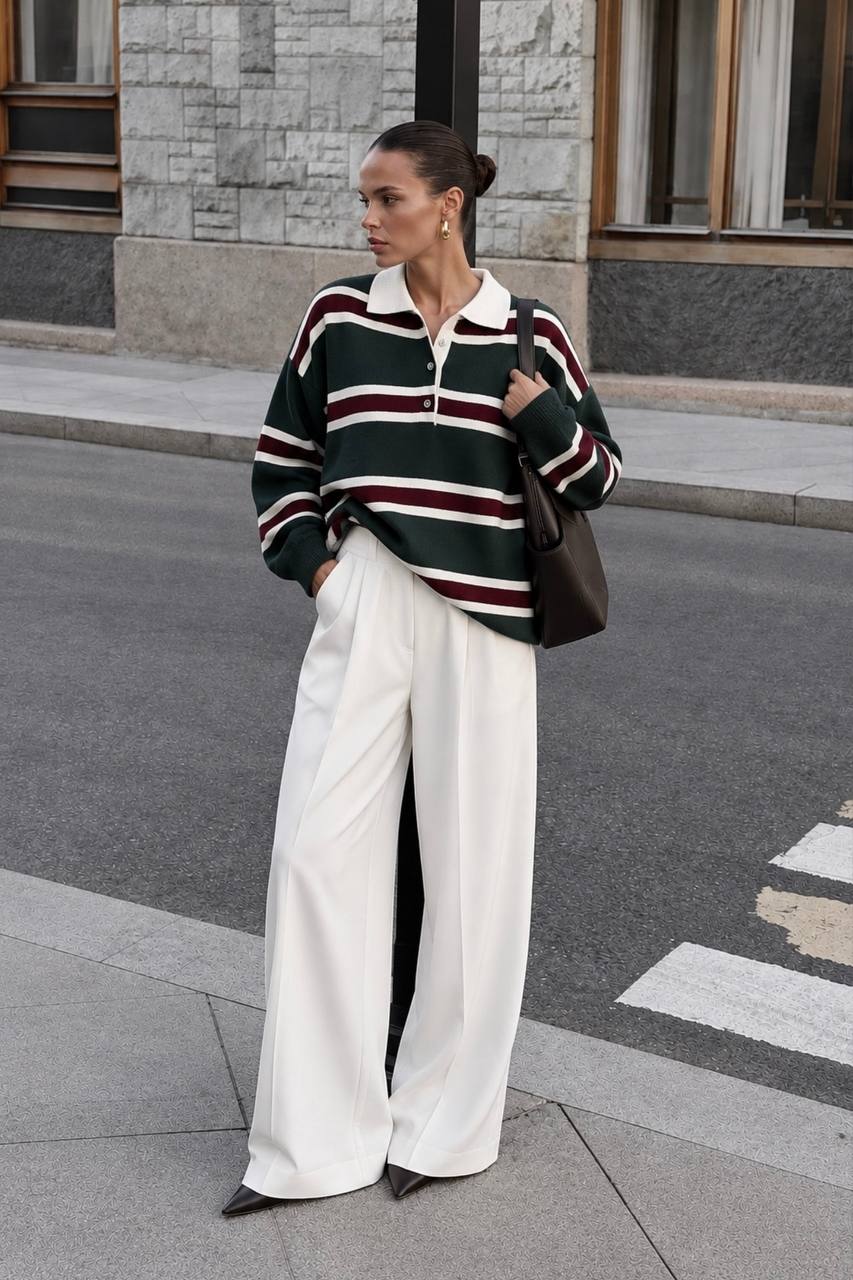 The Fine Stripe Polo