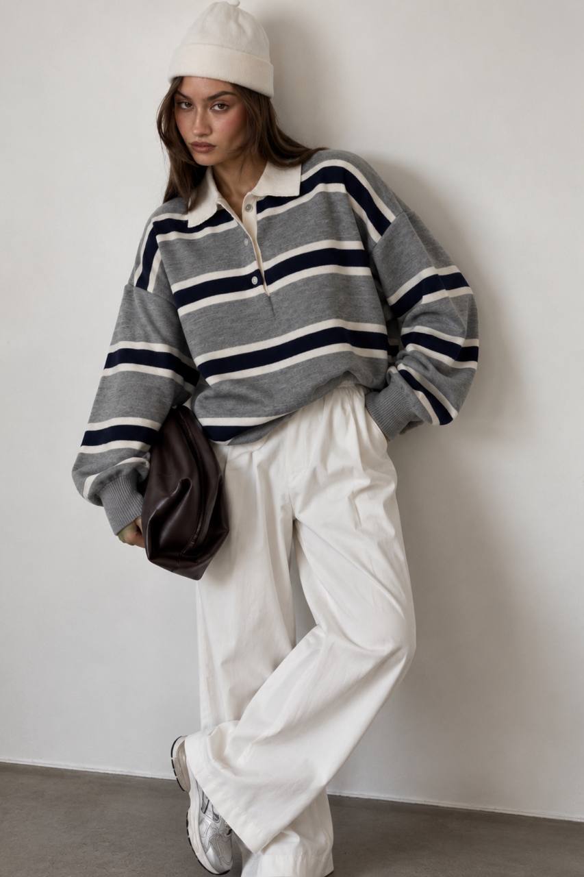 The Fine Stripe Polo