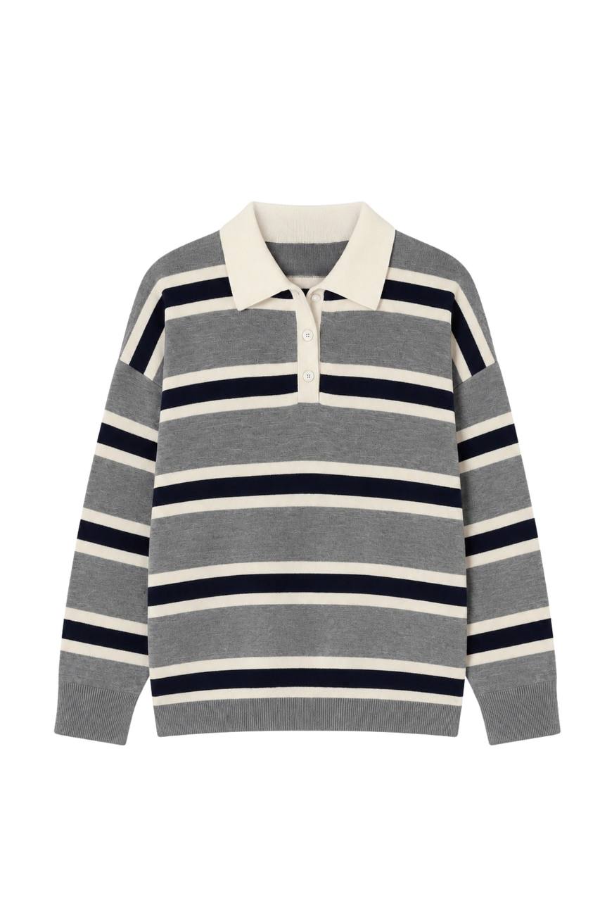 The Fine Stripe Polo