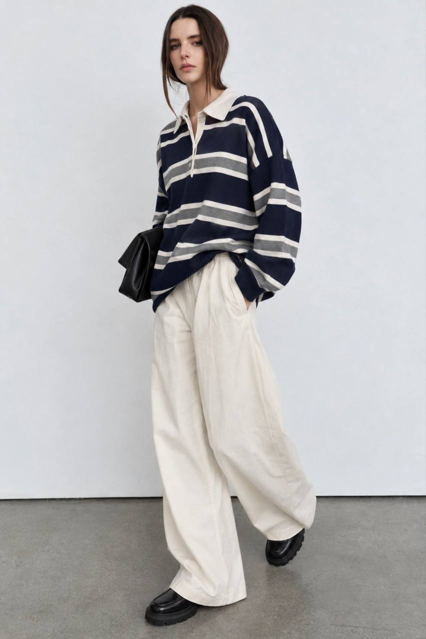 The Fine Stripe Polo