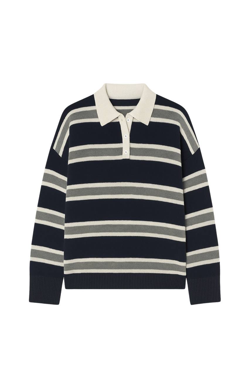 The Fine Stripe Polo