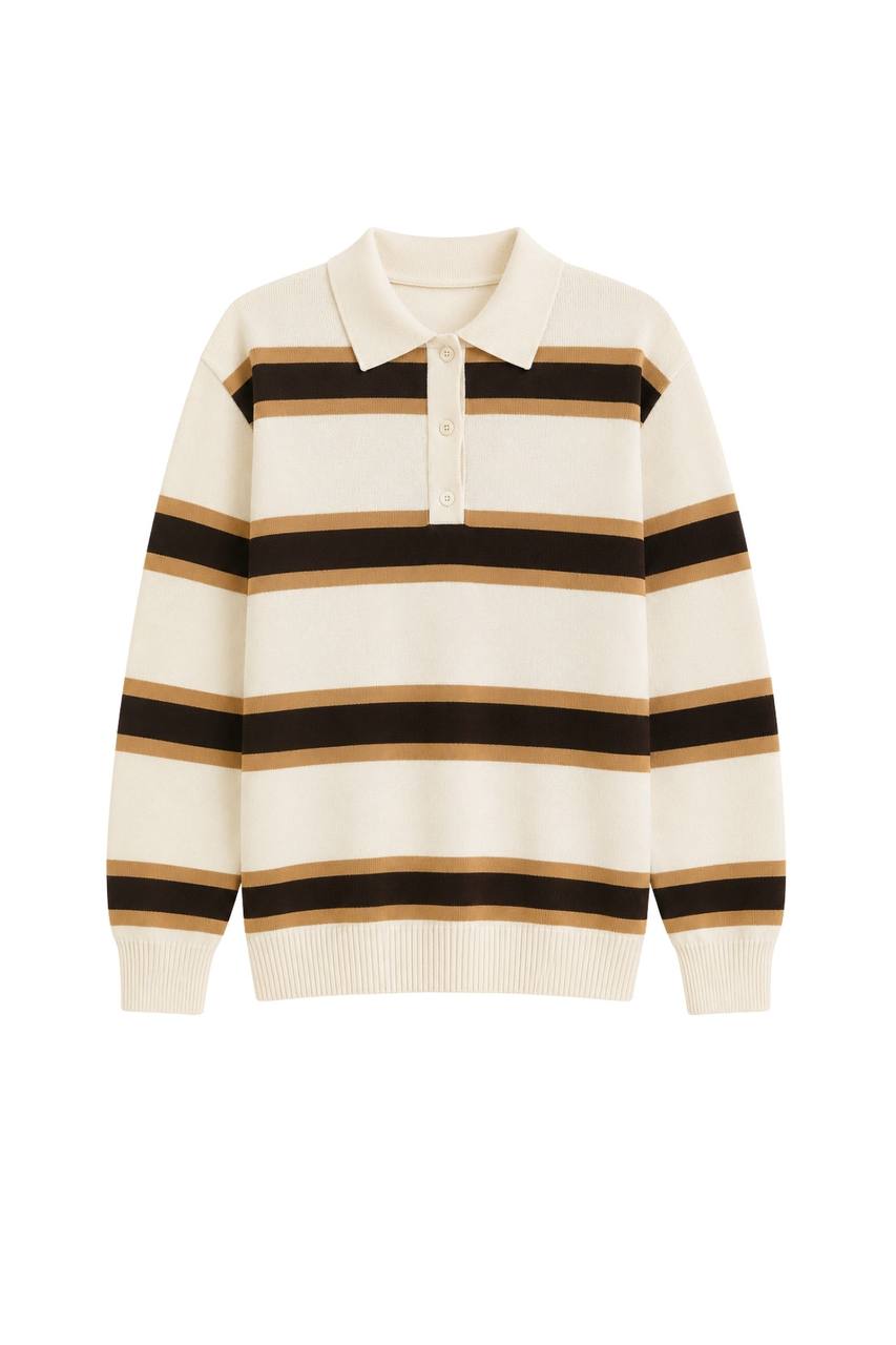 The Fine Stripe Polo