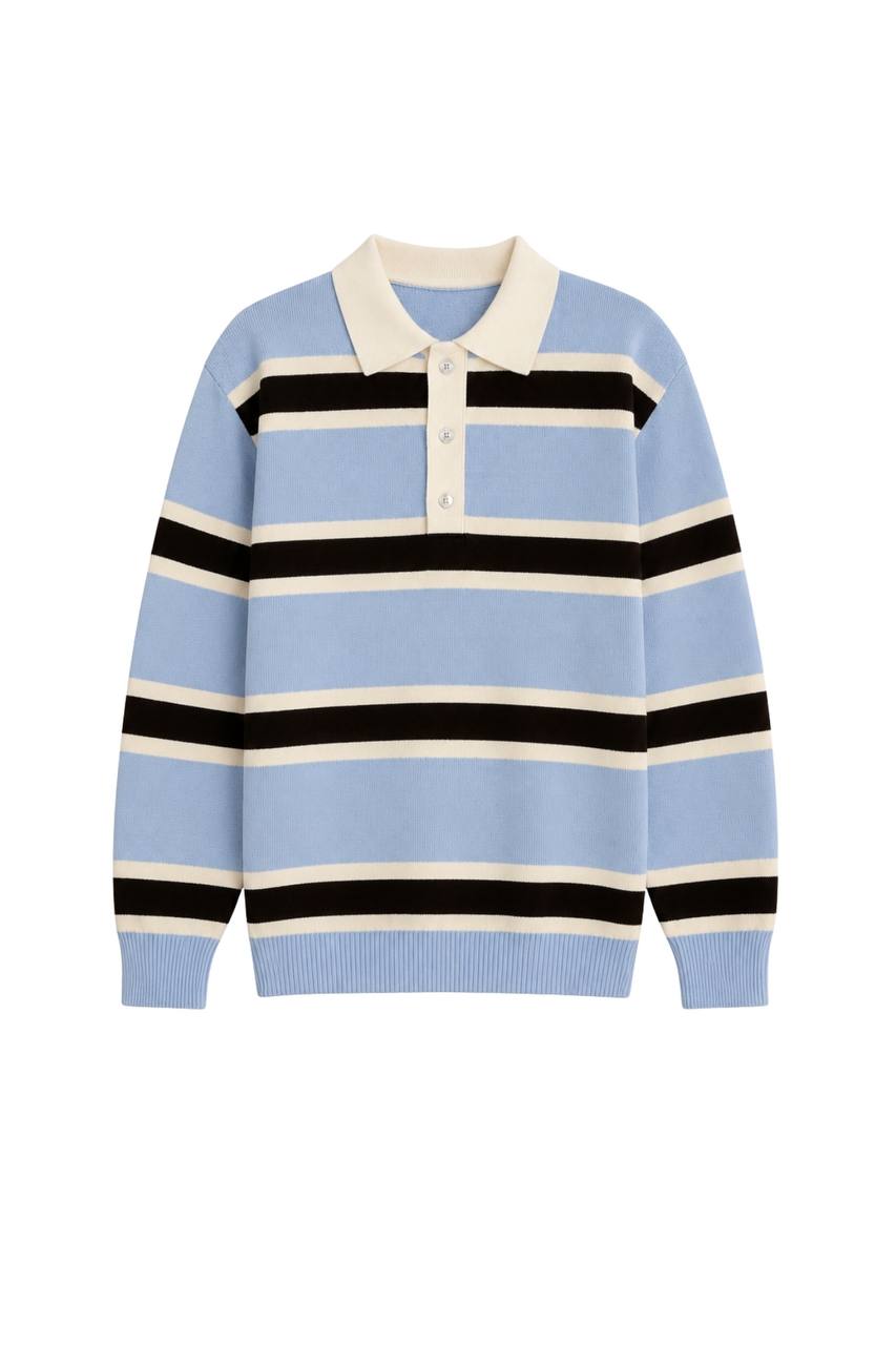 The Fine Stripe Polo