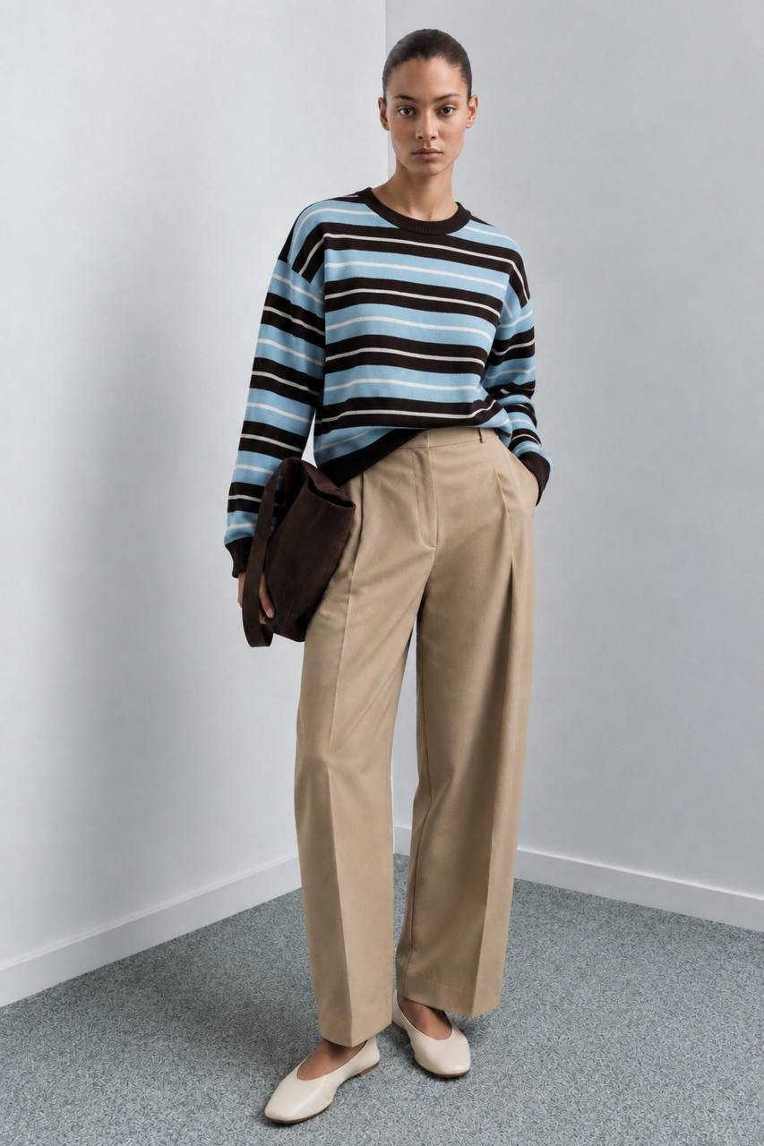 The Multi Stripe Sweater