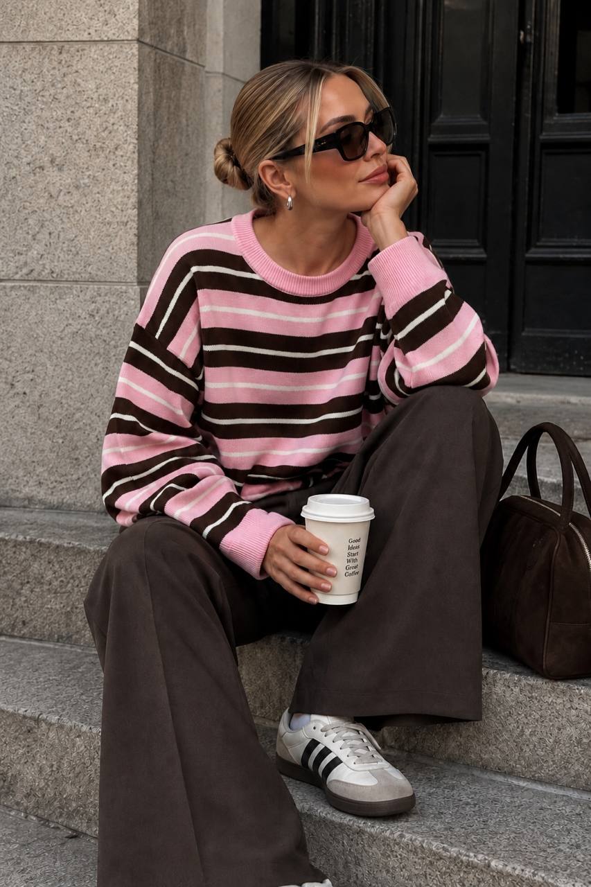 The Multi Stripe Sweater