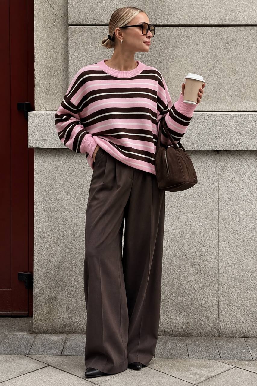 The Multi Stripe Sweater