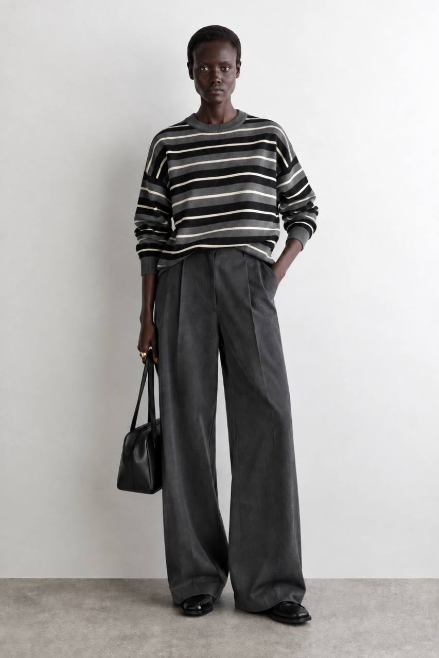 The Multi Stripe Sweater
