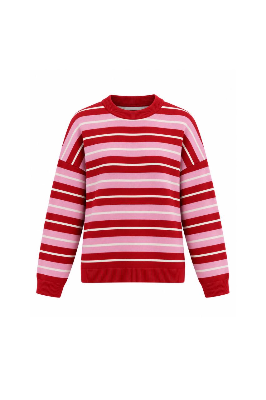 The Multi Stripe Sweater