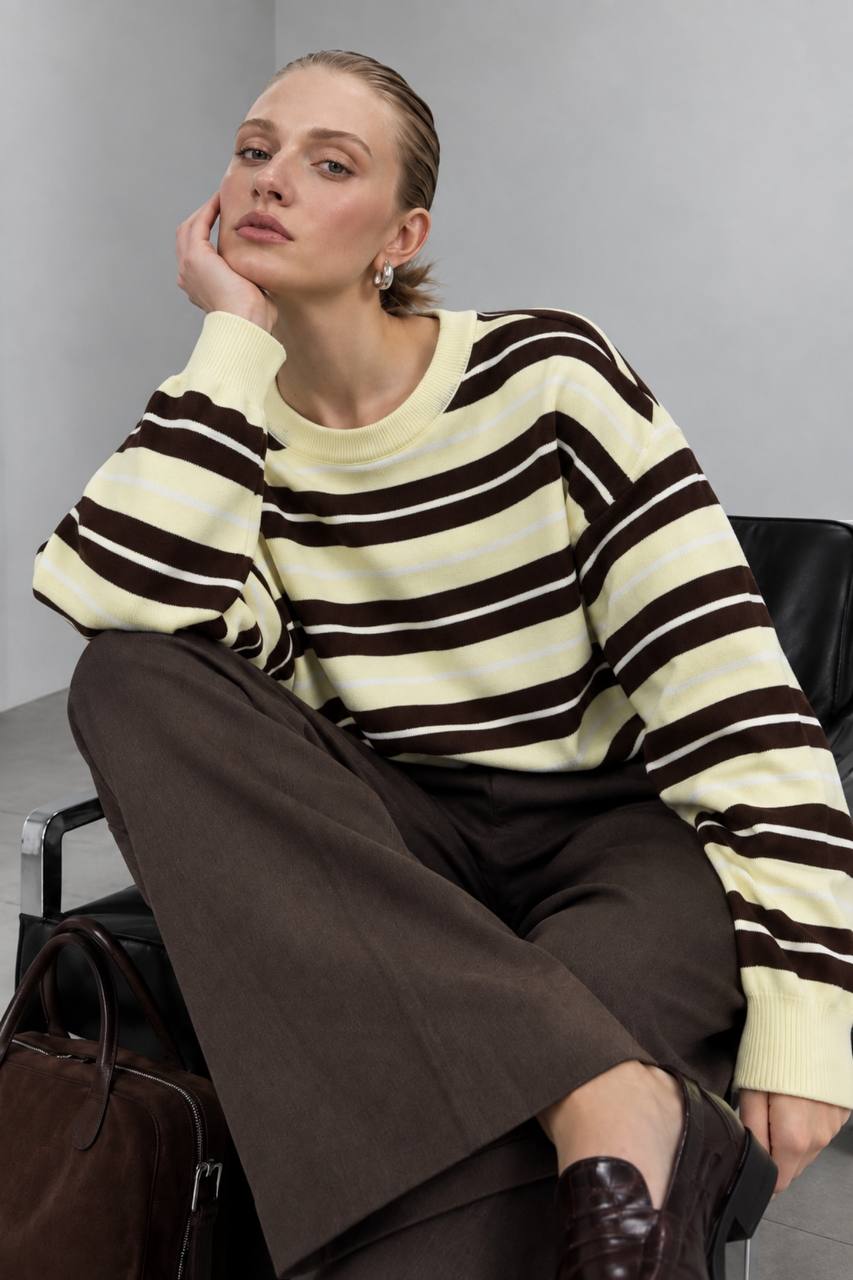 The Multi Stripe Sweater